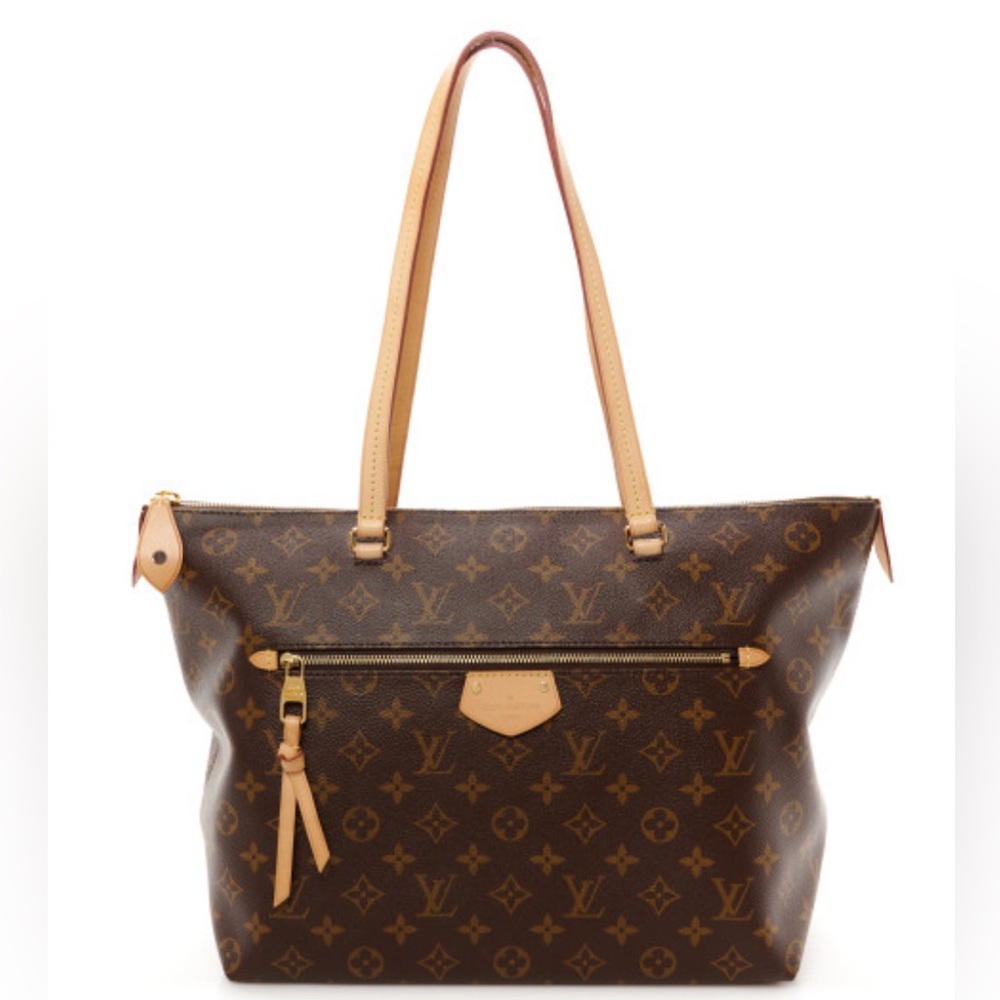 Medium Leather iconic Monogram Tote